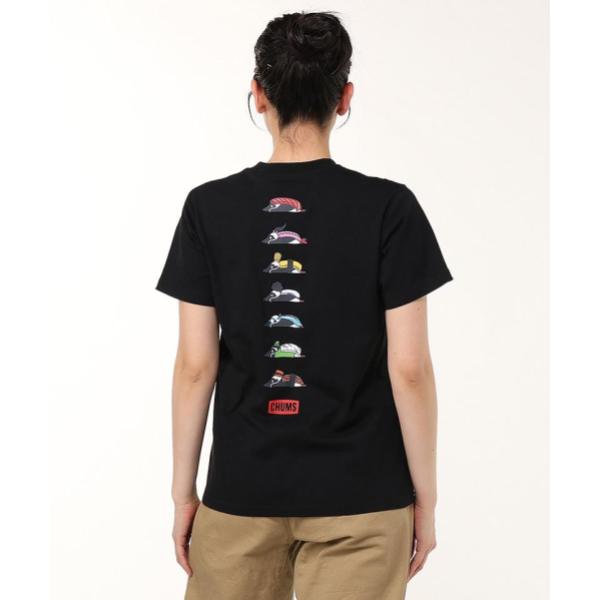 【 SALE 】CHUMS ( チャムス ) ブービースシフレンズTシャツ | トップス | Tシャツ | 半袖シャツ | 半袖 | 夏服 | 寿司 | グラフィックTシャツ | ユニーク | バックプリント | プリントT | ワンポイント | CH01-2521 | ウェア | アパレル | コットン