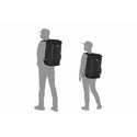 NEW ERA ( ニューエラ ) ボックスパック 32L プリントロゴ ブラック × ホワイト | バックパック | リュックサック | 通学 | 通勤 | 使いやすい | シンプル | 黒 | 靴収納 | PC収納 | 便利 | アウトドア | キャンプ | 14521362 | デイパック