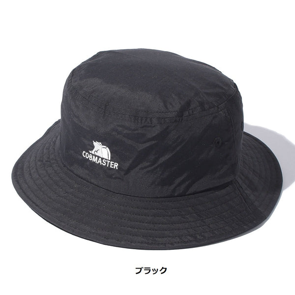 【 SALE 】 COBMASTER ( コブマスター ) COB BUCKETHAT P_LOGO EMB | 帽子 | ハット | 日よけ | シンプル | アウトドア | レジャー | キャンプ | 80131300 | タウンユース | バケットハット | バケハ | ポリエステル | こぶますたー