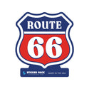 STICKER PACK ( ステッカーパック ) ルート66 レッド | ステッカー | すてっかー | 車 | 貼る | ハードボックス | キャリーバッグ | ハードケース | SPL01151 | すてっかーぱっく