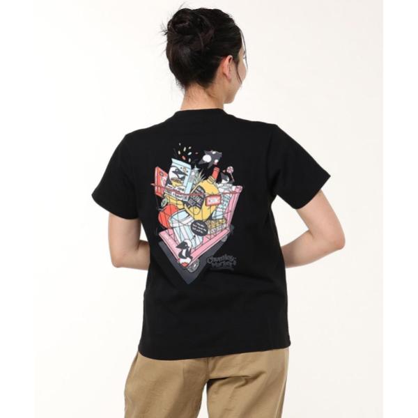 【 SALE 】CHUMS ( チャムス ) チャムリーズマーケットポケットTシャツ | トップス | Tシャツ | 半袖 | シャツ | バックプリント | プリントT | コットン | CH01-2517 | オシャレ | お出かけ | 夏服