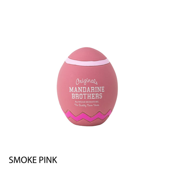 MANDARINE BROTHERS ( マンダリンブラザーズ ) LATEX ZIGZAG EGG TOY | おもちゃ | 犬 | イヌ | ペット | 室内 | 屋外 | ストレス発散 | たまご型 | 音が鳴る | まんだりんぶらざーず