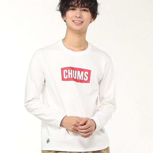 【 SALE 】CHUMS ( チャムス ) ロゴロングスリーブTシャツ | ロンT | ロングTシャツ | 長袖 | シャツ | Tシャツ | シンプル | アパレル | トップス | ボックスシルエット | 定番 | ゆったり | CH01-2273