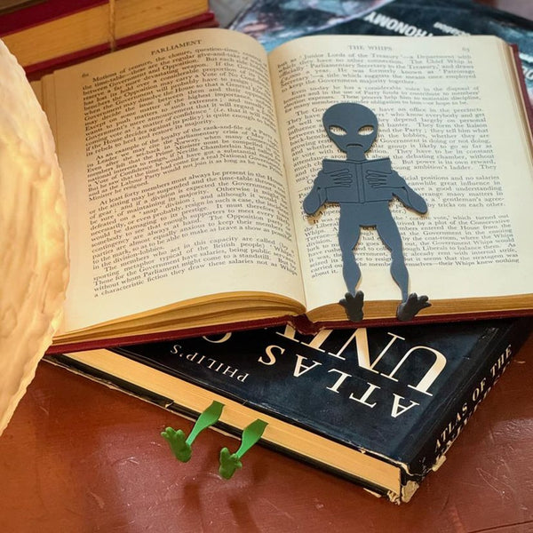 DULTON ( ダルトン ) BOOKMARK ALIEN ブックマーク エイリアン | 宇宙人 | しおり | ブックマーカー | ナイロン | ユニーク | GM-0769 | だるとん | 読書 | プレゼント | 小物
