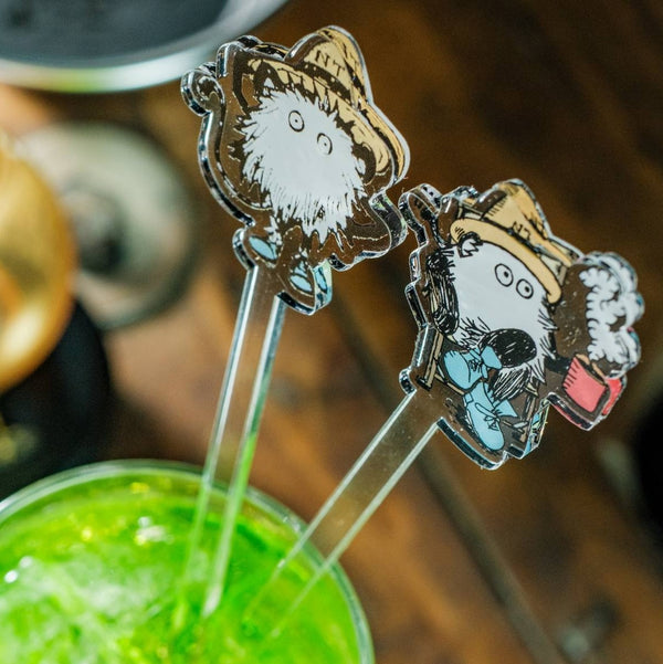 NATURE TONES ( ネイチャートーンズ ) 【 OUTDOOR MONSTER 】 モンスターサワーグラス | モンスターマドラー | セット | 2本入 | マドラー | アクリル | 2本セット | 可愛い | カクテル | 飲み物 | 混ぜる | 混ぜ棒 | ペア | 透明 | MD2-OM | SG-OM | コップ | カップ