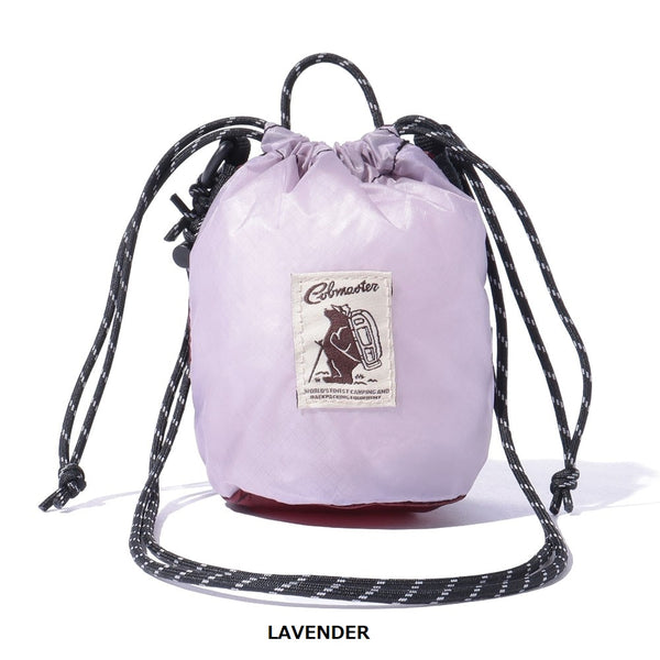 COBMASTER ( コブマスター ) COB CORDURA RIP KINCHAKU POUCH S | ポーチ | アウトドア | キャンプ | カラフル | 可愛い | オシャレ | 18422500 | バイカラー | ショルダーバッグ | 巾着 | 防水 | ユニセックス | マチあり | お散歩 | お出かけ