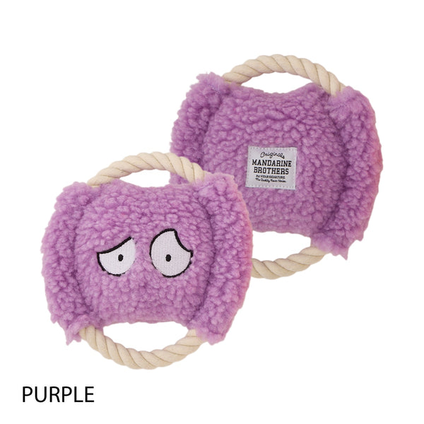 MANDARINE BROTHERS ( マンダリンブラザーズ ) ROPE DISC TOY | ロープ | おもちゃ | 玩具 | イヌ | 犬 | ペット | ペット用おもちゃ | 可愛い | カラフル | 室内 | 屋外 | まんだりんぶらざーず