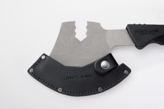 UNIFLAME ( ユニフレーム ) 燕三条乃斧 | 斧 | オノ | アウトドア | キャンプ | 薪割 | 薪作り | 薪折り | シース付き | 叩き割る | 便利 | 焚火 | 450g | 684191 | アウトドア用品 | キャンプ用品