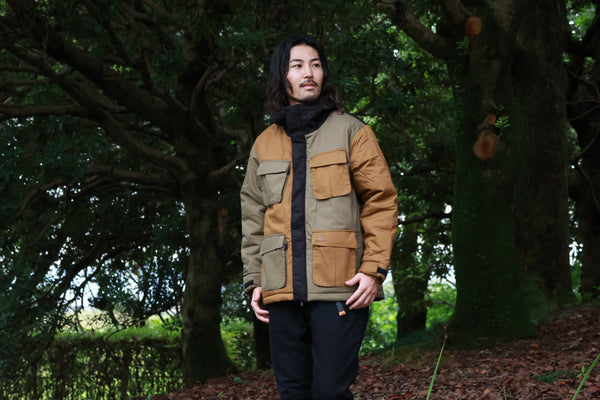 KRIFF MAYER×FIELD SEVENコラボ企画 HINOKOライトフーディングジャケット 2315103F