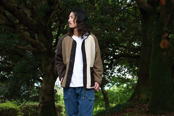 KRIFF MAYER×FIELD SEVENコラボ企画 HINOKOフリーススノーカラージャケット 2315104F