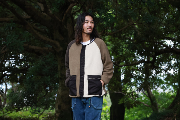 KRIFF MAYER×FIELD SEVENコラボ企画 HINOKOフリーススノーカラージャケット 2315104F