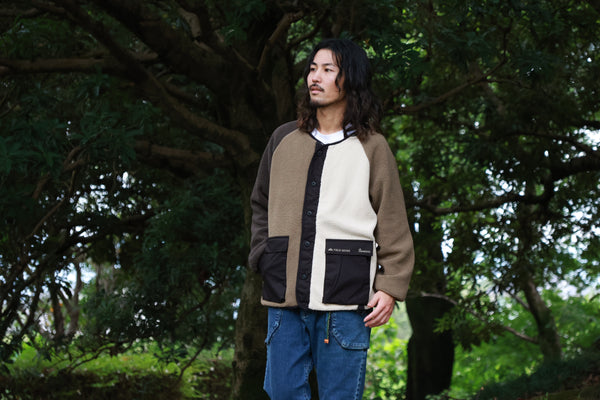 KRIFF MAYER×FIELD SEVENコラボ企画 HINOKOフリーススノーカラージャケット 2315104F