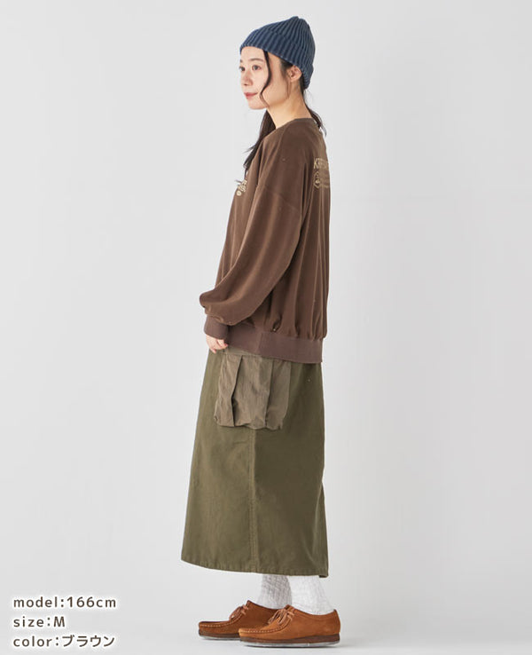KRIFF MAYER(クリフメイヤー)もちのびクルーネック LADYS (2317817L)