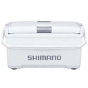 SHIMANO ( シマノ ) ユニフリーズ 20L | LT | クーラー | クーラーボックス | 保冷 | キャンプ | 釣り | アウトドア | レジャー | 水抜き | 内寸45cm | 定番 | Wライムグリーン | ロゴ | シンプル | 座れる | 両面開き | ハードクーラー