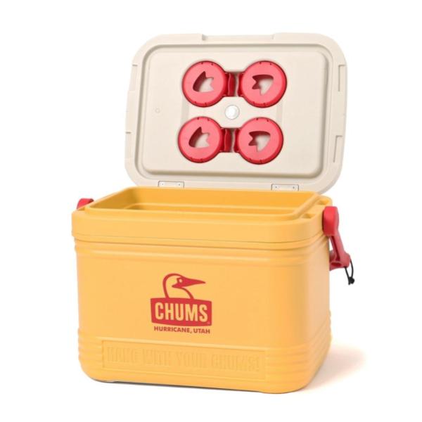 CHUMS ( チャムス ) キャンパークーラー18L | クーラー | クーラーボックス | 保冷 | キャンプ | BBQ | アウトドア | レジャー | ピクニック | ハードクーラー | 18L | CH62-1893 | ハンドル付 | ドリンクホルダー | ちゃむす