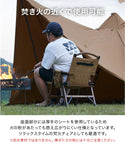 WAQ ( ワック ) WAQ Folding Wood Chair ウッドチェア | チェア | シングルチェア | アウトドア | キャンプ | 折りたたみチェア | イス | ロースタイル | ファミリーキャンプ
