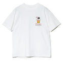 go slow caravan ( ゴースローキャラバン ) RAY綿 猫と麦酒TEE ~ 麦酒風呂2 ~ MENS | メンズ | WOMENS | レディース | シャツ | 半袖 | ウェア | トップス | ドライタッチ | プリントT | Tシャツ | 342611 | カジュアル