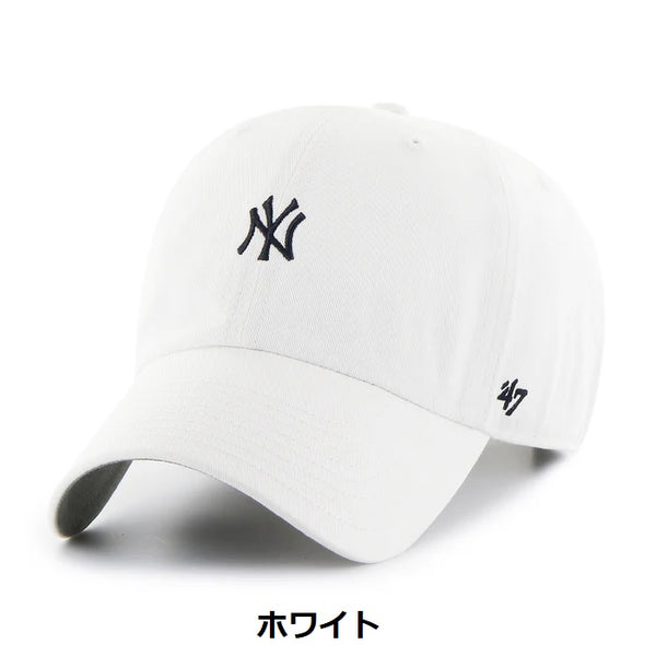 ’47 ( フォーティーセブン ) ’47 クリーンナップ ベースランナー ニューヨーク ・ ヤンキース | 帽子 | キャップ | 日よけ | コットン | ユニセックス | レジャー | アウトドア | ウォッシュド加工 | アジャスタブルキャップ  |サイズ調整