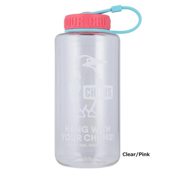 CHUMS ( チャムス ) ブービーボトル1000ml | 食器 | キッチン用品 | 水筒 | 耐熱性 | 耐久性 | 食洗機OK | アウトドア | キャンプ | レジャー | 持ち運び | 1000ml | CH62-2125 | ボトル | 目盛り付 | ちゃむす