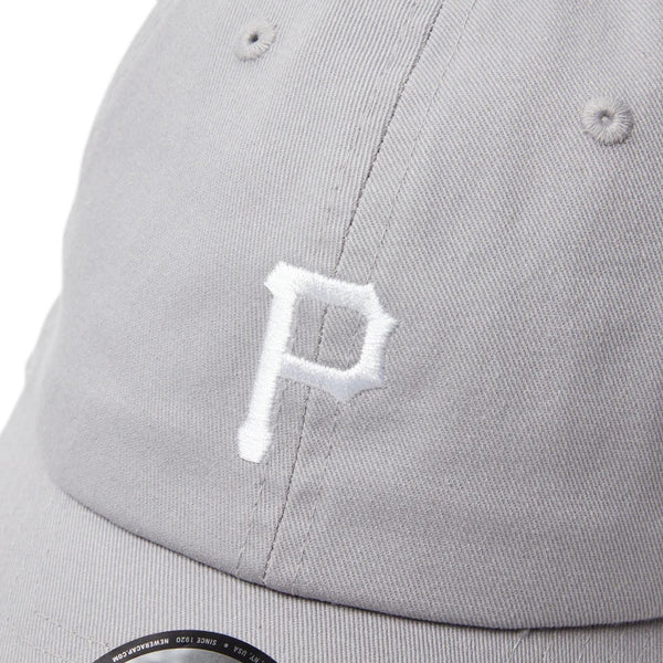 NEW ERA ( ニューエラ ) カジュアルクラシック MLB Casual Classic ピッツバーグ ・ パイレーツ ミッドロゴ グレー | 帽子 | キャップ | 日よけ | ユニセックス | イージースナップ | サイズ調整 | 14388452 | にゅーえら