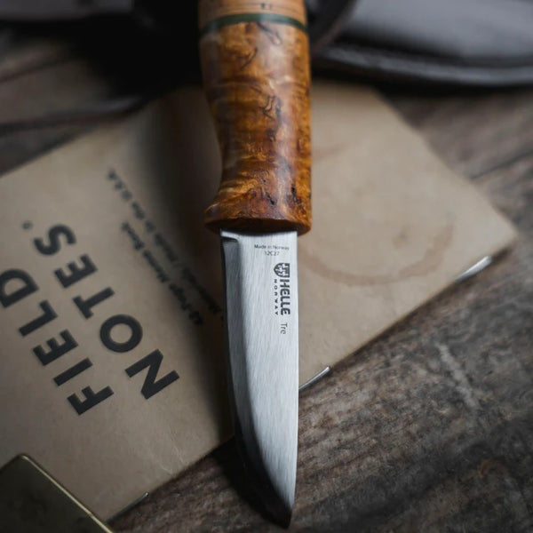 HELLE ( ヘレ ) トゥレ 2025 ジャパン エディション | 日本限定 | 白樺の皮 | ナイフ | 小型ナイフ | キャンプ | アウトドア | ネックナイフシース | ステンレス