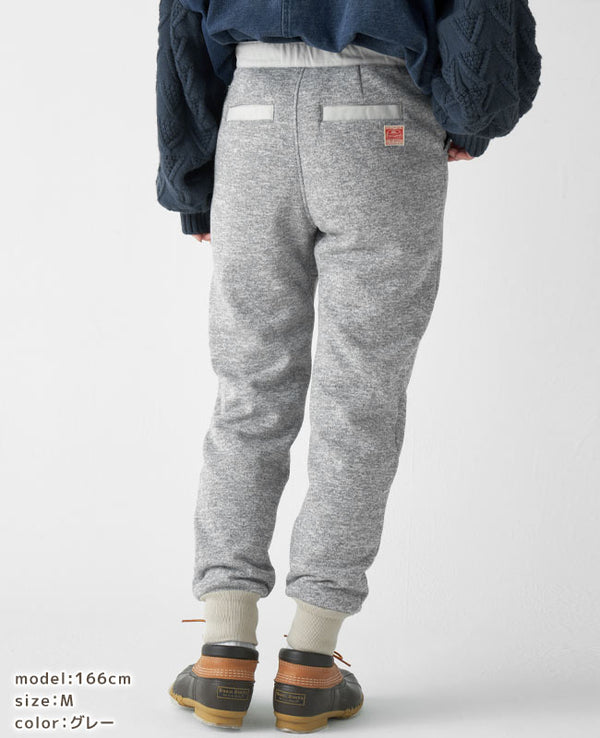 KRIFF MAYER( クリフメイヤー )ニット裏シャギージョガーパンツ LADYS 2327817L