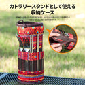 KZM OUTDOOR( カズミ アウトドア )カトラリーセット KZM キャンプ カトラリーセット 4人用 家族 ステンレス スプーン フォーク 箸 3点セット アウトドア キャンプ飯 K4T3K003