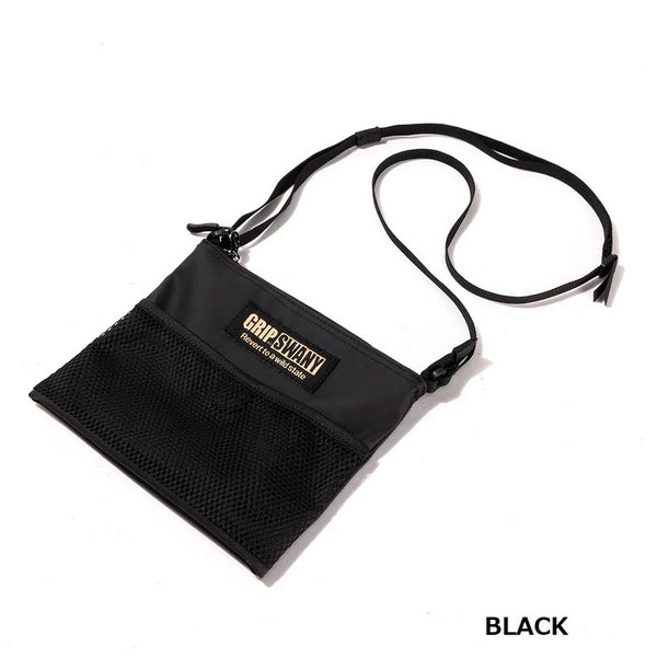 GRIP SWANY ( グリップスワニー ) 【 GSMB0036 】 GS SACOCHE | サコッシュ | アウトドア | レジャー | キャンプ | PUシート | ポリエステル | マチ | ハイキング | お出かけ | 散歩 | 便利 | ぐりっぷすわにー
