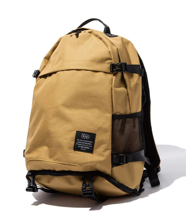 KiU ( キウ ) 600D バックパック K111 | リュック | リュックサック | バックパック | 旅行 | 通勤 | デイリー | 通学 | 大容量 | デイパック | アウトドア | キャンプ | 靴収納