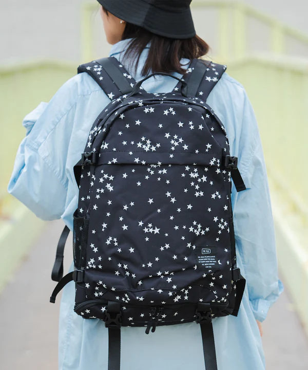 KiU ( キウ ) 600D バックパック K111 | リュック | リュックサック | バックパック | 旅行 | 通勤 | デイリー | 通学 | 大容量 | デイパック | アウトドア | キャンプ | 靴収納
