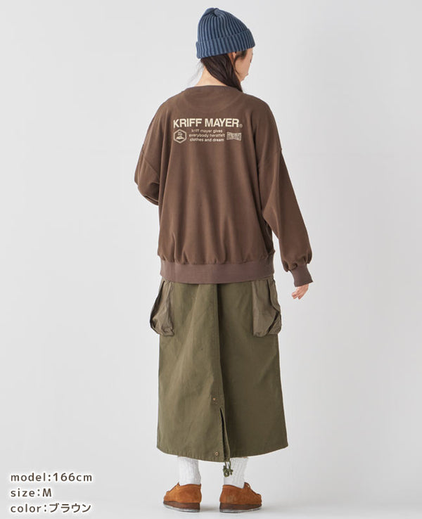 KRIFF MAYER(クリフメイヤー)もちのびクルーネック LADYS (2317817L)