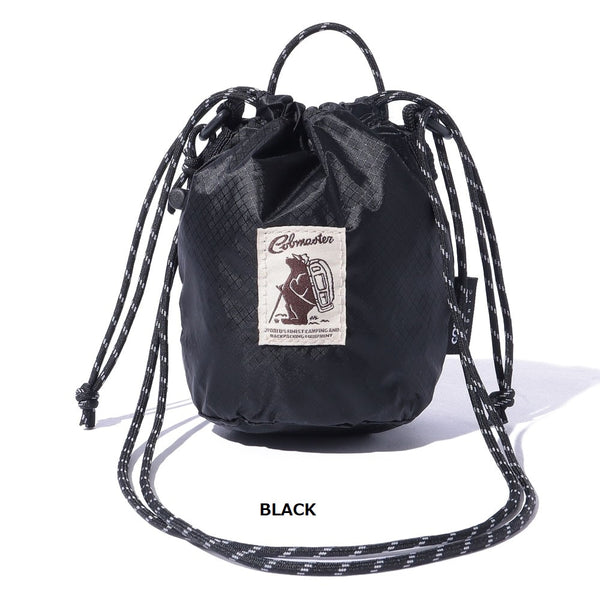COBMASTER ( コブマスター ) COB CORDURA RIP KINCHAKU POUCH S | ポーチ | アウトドア | キャンプ | カラフル | 可愛い | オシャレ | 18422500 | バイカラー | ショルダーバッグ | 巾着 | 防水 | ユニセックス | マチあり | お散歩 | お出かけ