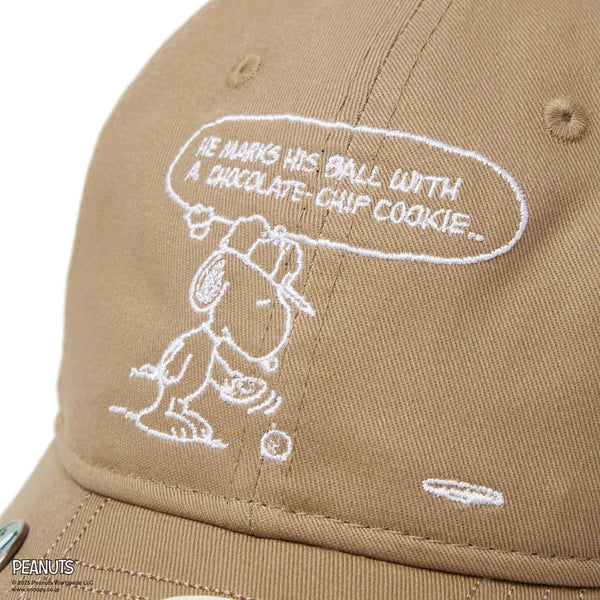 NEW ERA ( ニューエラ ) 9TWENTY On Par PEANUTS ピーナッツ クッキー ゴルフ | 帽子 | キャップ | スヌーピー | ユニセックス | コットン | 日よけ | シンプル | 刺繍 | にゅーえら | 14432183 | 14432182