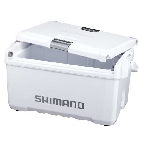 SHIMANO ( シマノ ) ユニフリーズ 20L | LT | クーラー | クーラーボックス | 保冷 | キャンプ | 釣り | アウトドア | レジャー | 水抜き | 内寸45cm | 定番 | Wライムグリーン | ロゴ | シンプル | 座れる | 両面開き | ハードクーラー