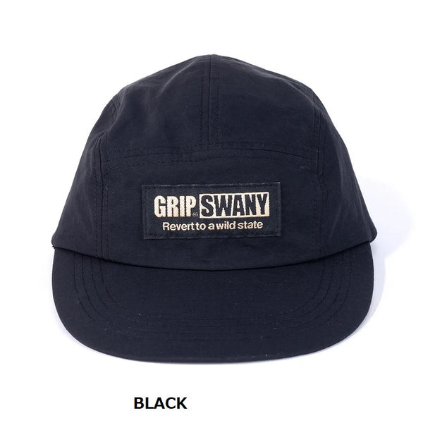 【 SALE 】GRIP SWANY ( グリップスワニー ) 【 GSA-119 】 BOX LOGO CAP キャップ | 帽子 | アウトドア | キャンプ | 日よけ | カジュアル | ロゴ | ナイロン