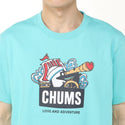 【 SALE 】CHUMS ( チャムス ) ラブアンドアドベンチャーブービーTシャツ | トップス | Tシャツ | 半袖 | シャツ | 夏服 | CH01-2516 | グラフィックTシャツ | 定番 | コットン | プリントT