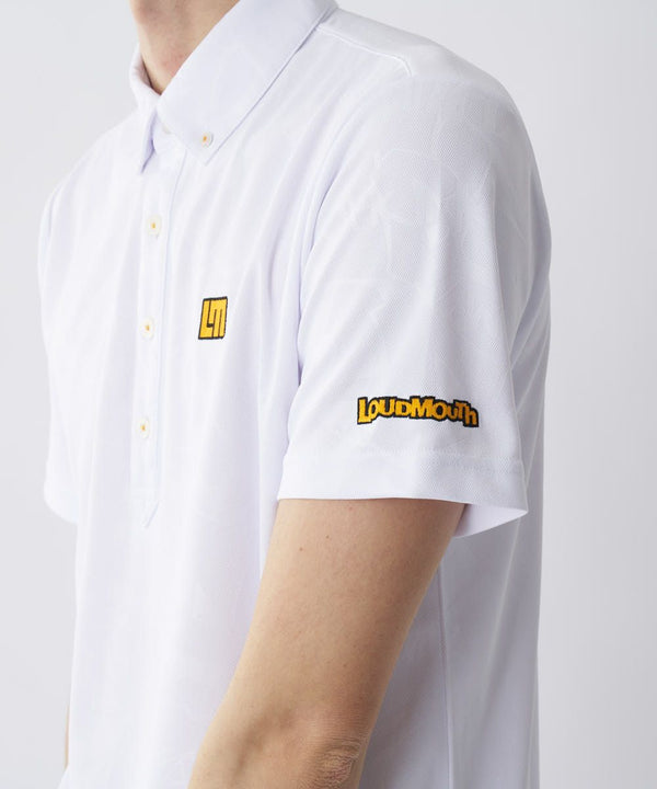 LOUDMOUTH (  ラウドマウス  )メンズ プレミアムカノコ エンボス半袖シャツ 764600