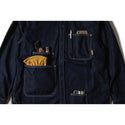 GRIP SWANY ( グリップスワニー ) 【 GSS-40 】 DENIM FIELD SHIRT シャツ | 長袖 | 長袖シャツ | アウトドア | キャンプ | トップス | アパレル | ワークテイスト | デニム | 武骨 | ポケット | 綿100%