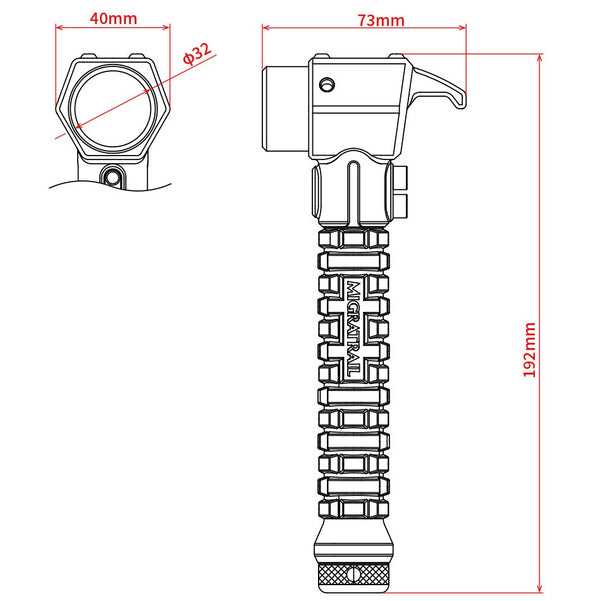 MIGRATRAIL ( ミグラトレイル ) Variant Hammer バリアントハンマー | ハンマー | アウトドア | キャンプ | 持ちやすい | 握りやすい | かっこいい | シンプル | F3779 | F3780 | みぐらとれいる