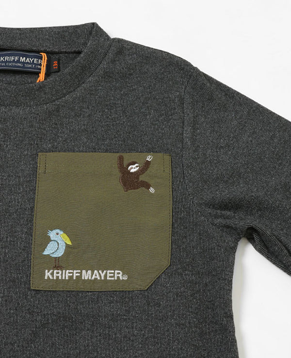 KRIFF MAYER(クリフメイヤー)すごふわポケットTEE KIDS (2317843K)