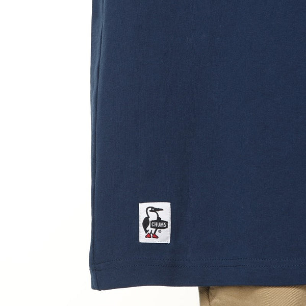 CHUMS ( チャムス ) チャムスエンブロイダリーTシャツ | トップス | Tシャツ | 半袖 | 夏服 | シャツ | ストライプ | オーバーサイズ | 刺繍 | ワンポイント | CH01-2523 | コットン | コットン100% | 半袖シャツ