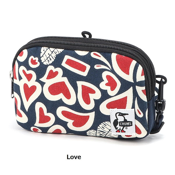 CHUMS ( チャムス ) ホルターネックミニバッグスウェットナイロン | ショルダーバッグ | バッグ | スマホサイズ | ミニサイズ | ポーチ | 4way | 撥水 | アウトドア | キャンプ | レジャー | CH60-3878