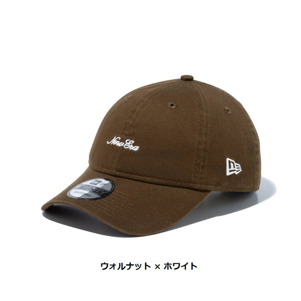 NEW ERA ( ニューエラ ) 9TWENTY スクリプトロゴ ウォッシュドコットン 帽子 | キャップ | 日よけ | アウトドア | レジャー | キャンプ | お出かけ | 定番 | クロスストラップ | ユニセックス
