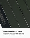 KZM OUTDOOR( カズミ アウトドア )フィールドトップストーブテーブル オリーブカーキ 折りたたみ 3段階 コンパクト 収納 アウトドア キャンプ 収納袋 便利 イベント K23T3U01