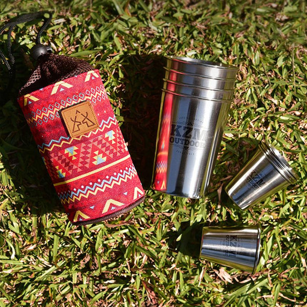 KZM OUTDOOR( カズミ アウトドア )キャンプカップ8Pセット K5T3K007
