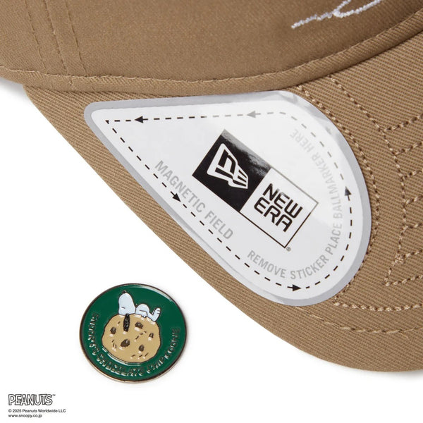 NEW ERA ( ニューエラ ) 9TWENTY On Par PEANUTS ピーナッツ クッキー ゴルフ | 帽子 | キャップ | スヌーピー | ユニセックス | コットン | 日よけ | シンプル | 刺繍 | にゅーえら | 14432183 | 14432182