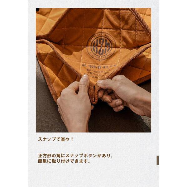 KZM OUTDOOR( カズミ アウトドア )キャンバスフィールドキャンプトレイセット キャンプ キャンプグッズ バーベキュー用品 アウトドア製品  K23T3Z03