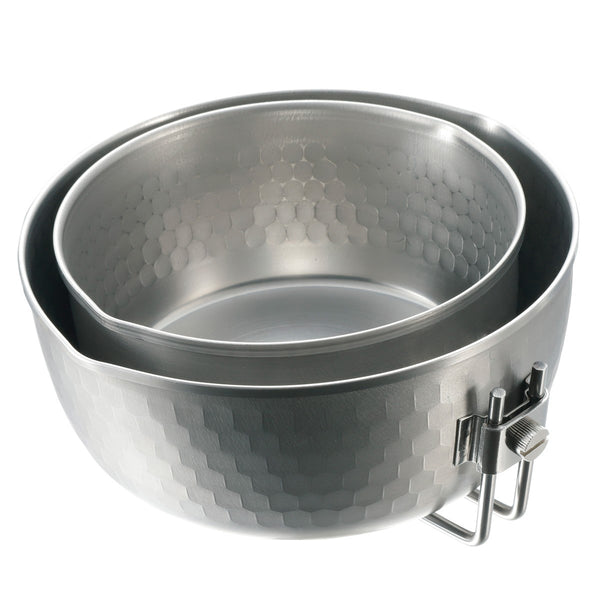 CAPTAIN STAG ( キャプテンスタッグ ) キャンピング 雪平鍋 18cm | 15cm | 鍋 | 片手鍋 | 取っ手が取り外し | コンパクト | キャンプ | アウトドア | 料理 | 調理器具 | 丈夫 | ステンレス | 両口設計 | UH-4210 | UH-4209 | キャプスタ