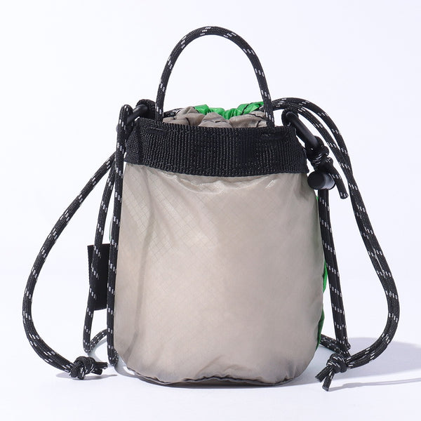COBMASTER ( コブマスター ) COB CORDURA RIP KINCHAKU POUCH S | ポーチ | アウトドア | キャンプ | カラフル | 可愛い | オシャレ | 18422500 | バイカラー | ショルダーバッグ | 巾着 | 防水 | ユニセックス | マチあり | お散歩 | お出かけ
