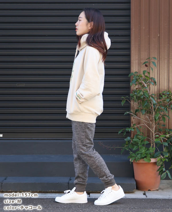 KRIFF MAYER( クリフメイヤー )ニット裏シャギージョガーパンツ LADYS 2327817L